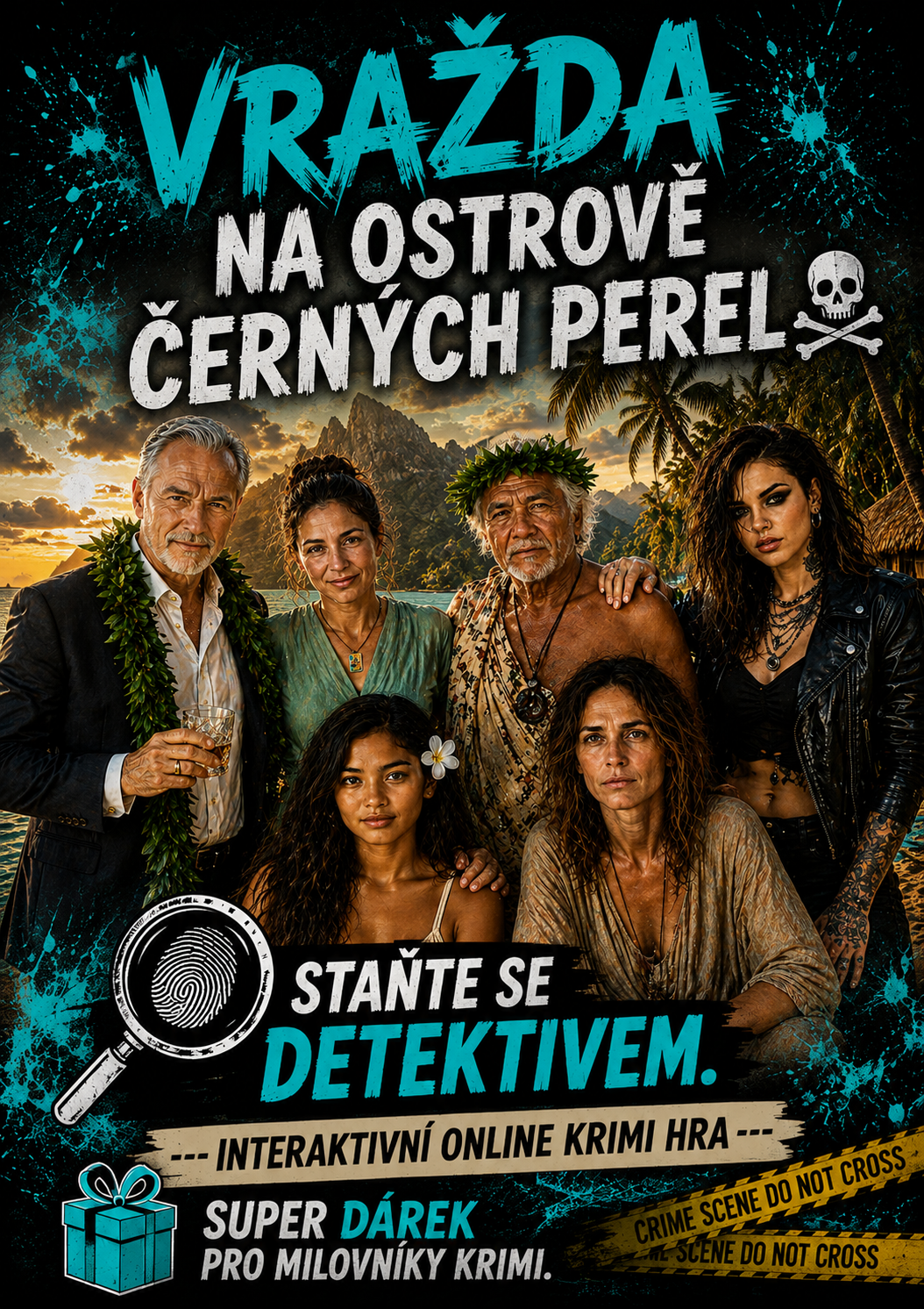 Vražda na ostrově černých perel